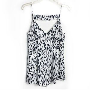 Revolve Finders Keepers Underground Kings Playsuit Cheetah Print